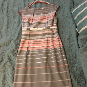 Calvin Klein striped dress